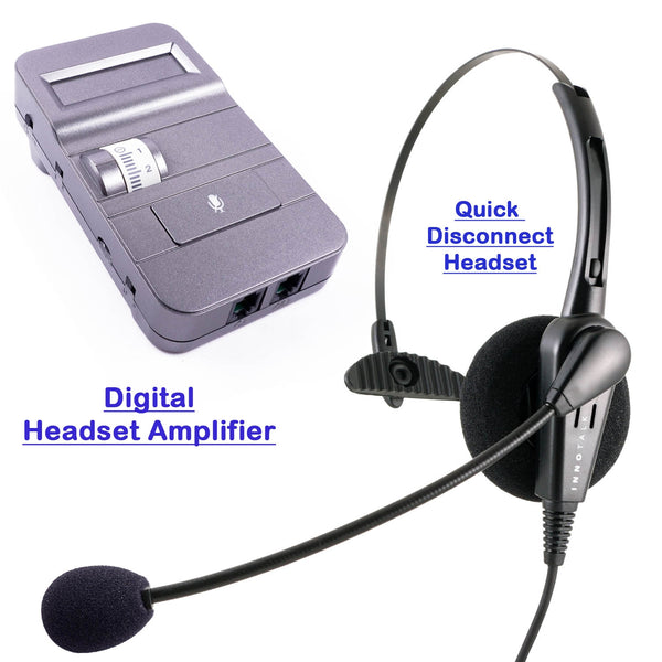 Phone discount headset amplifier